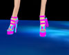 heels pink/blue