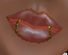 ~S~ Lip Piercing gold