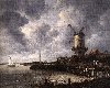 Painting by van Ruisdael