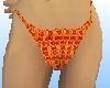 Metallic Orange Bikini B