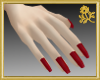Red Dainty Manicure