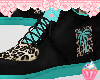 ! Girls Cheetah Sneakers
