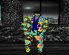 Colourful Suit