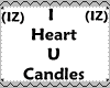 (IZ) I Heart U Candles