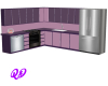 QD Purple Kitchen