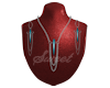 Aqua Dark Glee Necklace