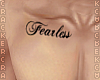 Fearless: Collar Tattoo