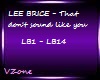 LEE BRICE-ThatDontSound