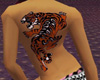 (F) tiger back tattoo