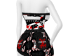 LV DENIM DRESS 1 RLL BLK