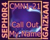 [GZ] Call Out My Name