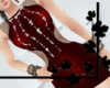 ~M~Dotty Red/Dress/F