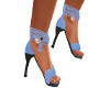Strappy Sandals Lt Blue