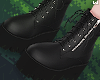 w. black coturno boots