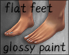 Flossy Feet Silver