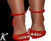 𝐊 》Red high heels