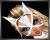 SL Cat Woman Mask White
