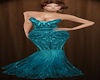 (DV) Teal Gown
