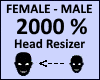 Head Scaler 2000%