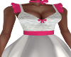 Lyra White/Pink Dress