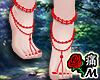 蝶 Red Foot Pearls