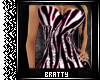 {B} BM! Pink Zebra Dress