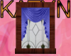 Realistic Blue Curtains