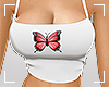 ṩButterfly Tank Red
