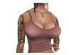 Rose Sexy Tattoo Top