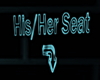 His/Her Seat White
