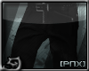[PnX]- Blck Zippr Pants
