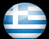 Greece Button Sticker