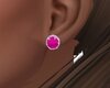 Pink Ice Studs