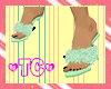{TC} Mint Green heels