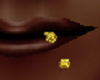 lip piercing L gold