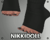 ND♥ Tuxedo Socks Black