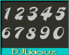 DJLFrames-Numbers B Slvr