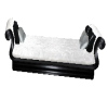 black white chaise