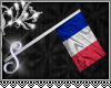France Handheld Flag