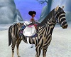 Kids Fantasy Zebra Horse