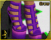 Tc. Braxton Boots Purple