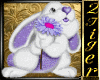 ~D~ Purple Bunny Sticker