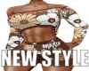 NS Retro Fall Skirt
