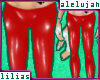 A* PVC Pants * Red