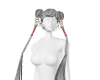 (7K)Silver Anime Hair