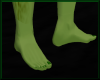  Pixie Feet ~ Green Toes