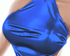 iB Blue Silk Top