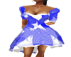 Blue/White Party Dress