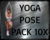 Yoga Pose Pack 10x