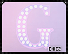Cz!Wall Letter G